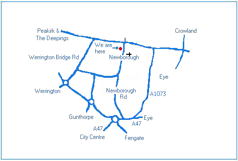 The Teddy Bears Inn Day Nursery, Peterborough - Map